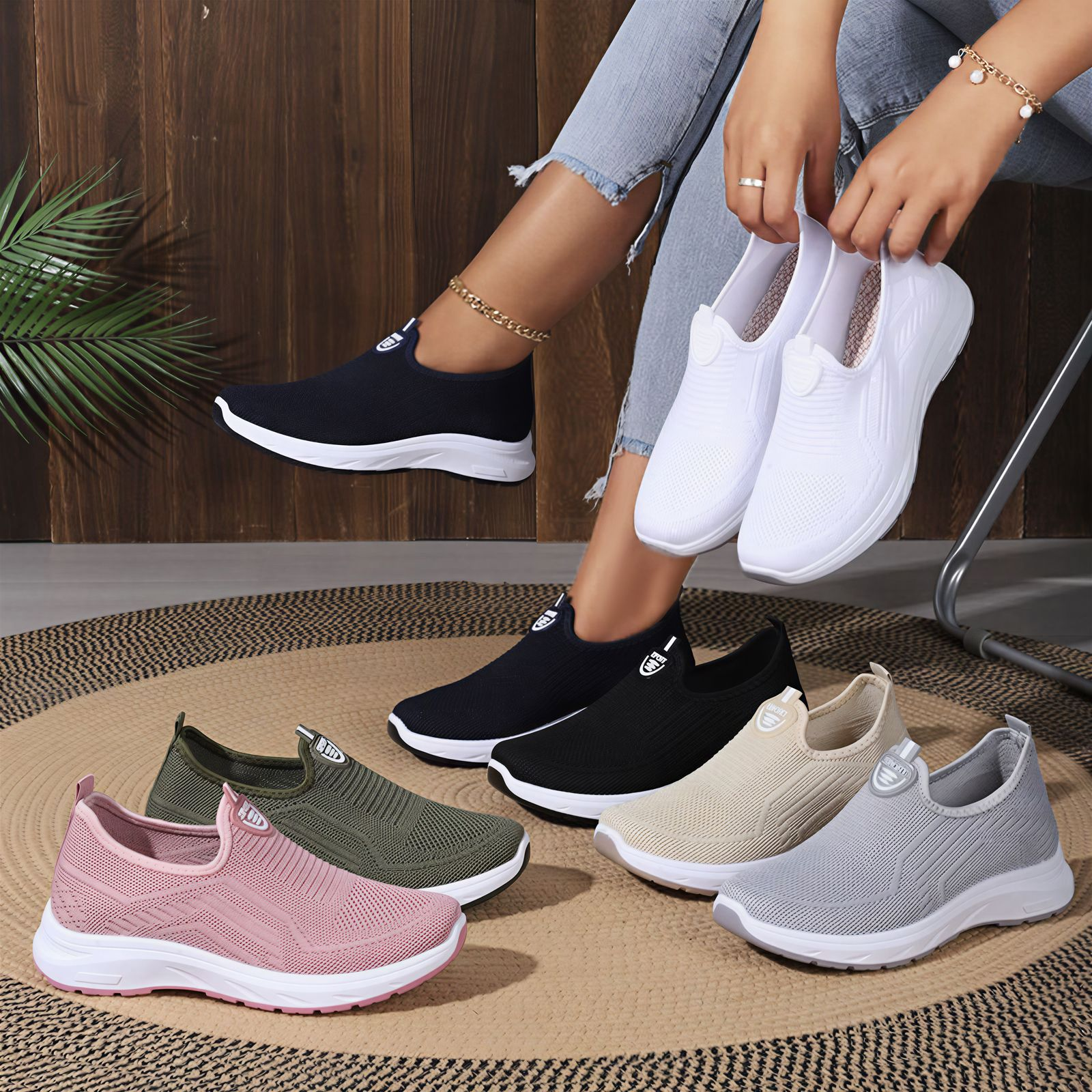 🔥 Limited Time 49% OFF | Women’s Comfort Wide Fit Shoes – Roomy Toe Box & All-Day Comfort