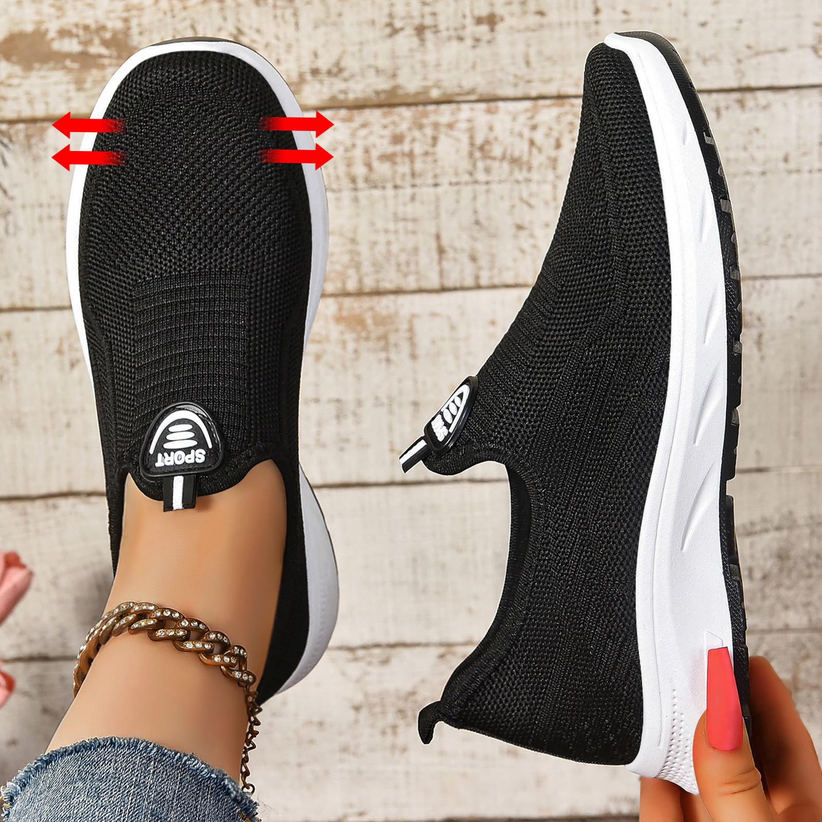 🔥 Limited Time 49% OFF | Women’s Comfort Wide Fit Shoes – Roomy Toe Box & All-Day Comfort