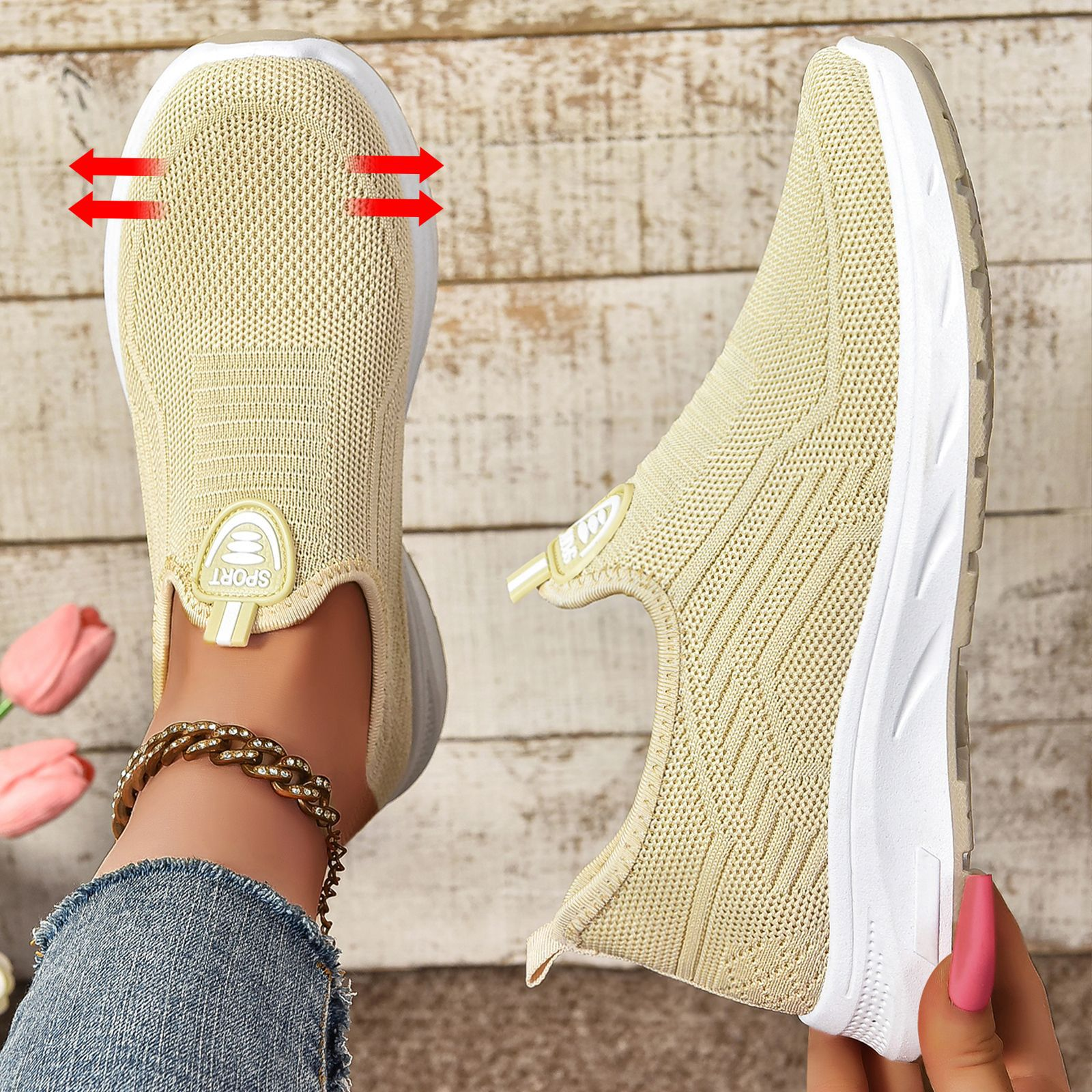 🔥 Limited Time 49% OFF | Women’s Comfort Wide Fit Shoes – Roomy Toe Box & All-Day Comfort