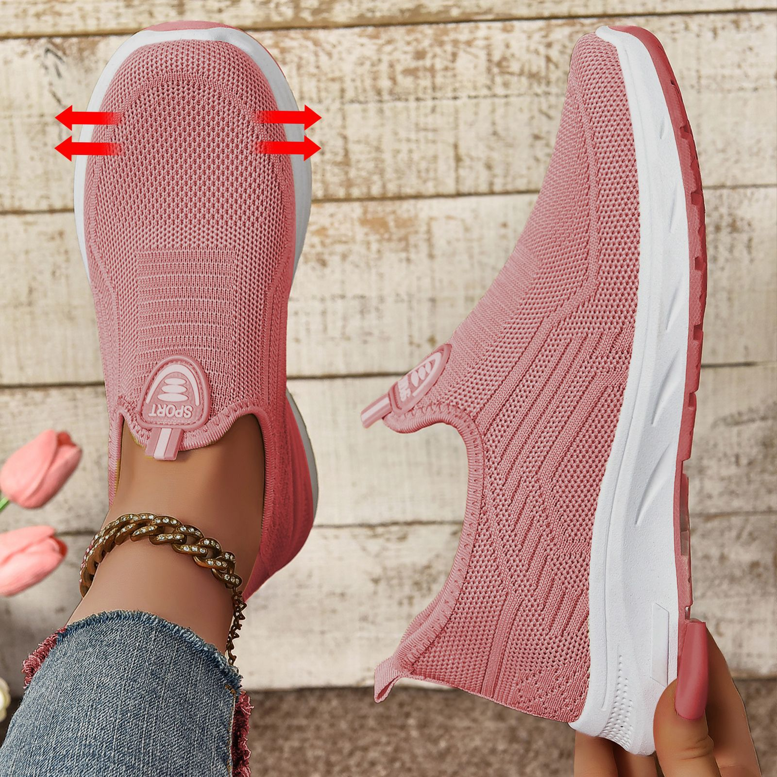 🔥 Limited Time 49% OFF | Women’s Comfort Wide Fit Shoes – Roomy Toe Box & All-Day Comfort