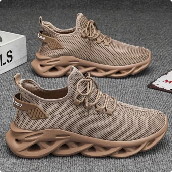 👟 Men's Ergonomic Sneakers – Arch Support & Slip-Resistant Sole 🛑✨