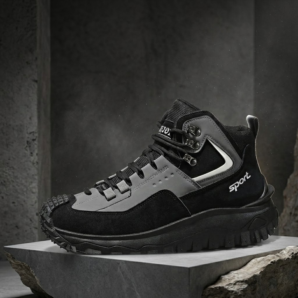 (🔥70% OFF — While Supplies Last⏰️)Men’s Heavy-Duty Waterproof Tactical Hiking Boots — Indestructible Anti-Smash & Puncture Proof, Wide Toe Box Orthopedic Comfort