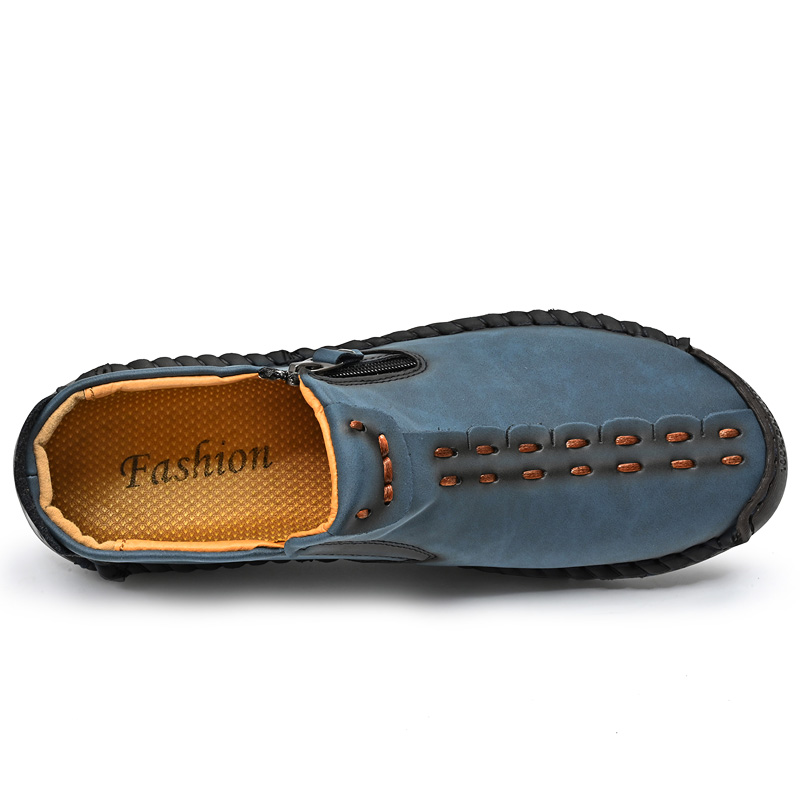 Women's Casual Fashion Non-slip Leather Medieval Slip-on Boots