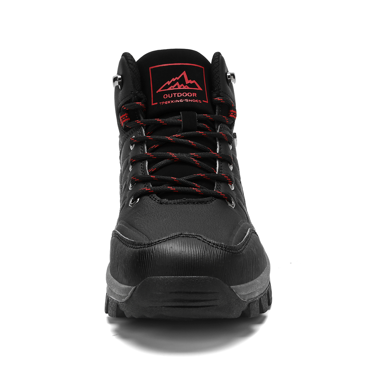 🎁Hot Sale 50% OFF⏳Clearance!! Men's Outdoor Hiking Boots, Waterproof Leather Trekking Boots with Ankle Support, Non-Slip Lightweight Trail Shoes for Walking Climbing Camping