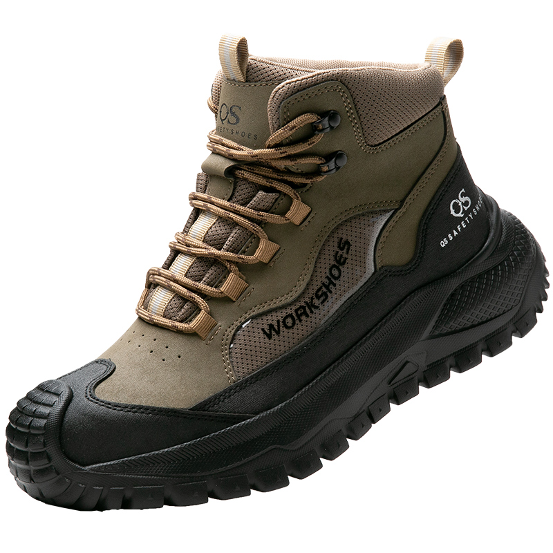 5-Guard Safety Work Boots for Men | Steel Toe | Spark & Puncture Resistant | OSHA Compliant