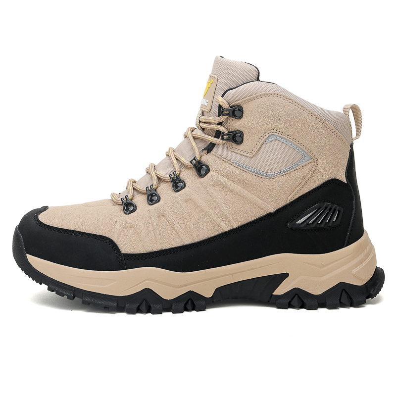 (🔥Limited-Time 70% OFF) Men's Warm Orthopedic Hiking Boots - Safe and Comfortable Warm Work Boots - Waterproof, Slip-Resistant, Lmpact-Resistant, Puncture-Resistant - Wide Toe Box, Arch support, Ankle Support