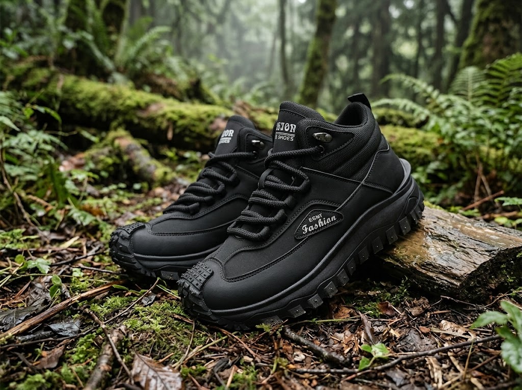 (🔥 2026 BEST DEAL — 70% OFF) 💥Men’s Work Hiking Boots – Waterproof, Non-Slip, Puncture and Smash Resistant, Wide Toe, Arch Support – Ideal for Daily Wear and Outdoor Adventures