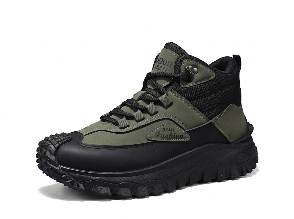 (🔥 2026 BEST DEAL — 70% OFF) 💥Men’s Work Hiking Boots – Waterproof, Non-Slip, Puncture and Smash Resistant, Wide Toe, Arch Support – Ideal for Daily Wear and Outdoor Adventures