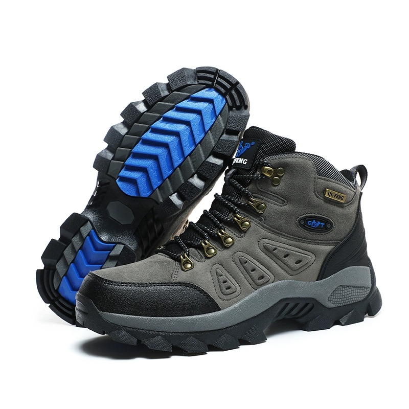 🔥🚀 Hot Sale! Limited Stock! 🌟👟💥Men's Mountaineering Orthopedic Ankle Support Hiking Boots Waterproof Non-Slip Wide Toe Tactical Boots (Durability Upgrade)