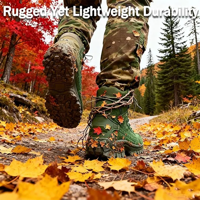 Mens Orthopedic Support Anti-Puncture Work Boots Waterproof Anti-Sprain Hiking Boots