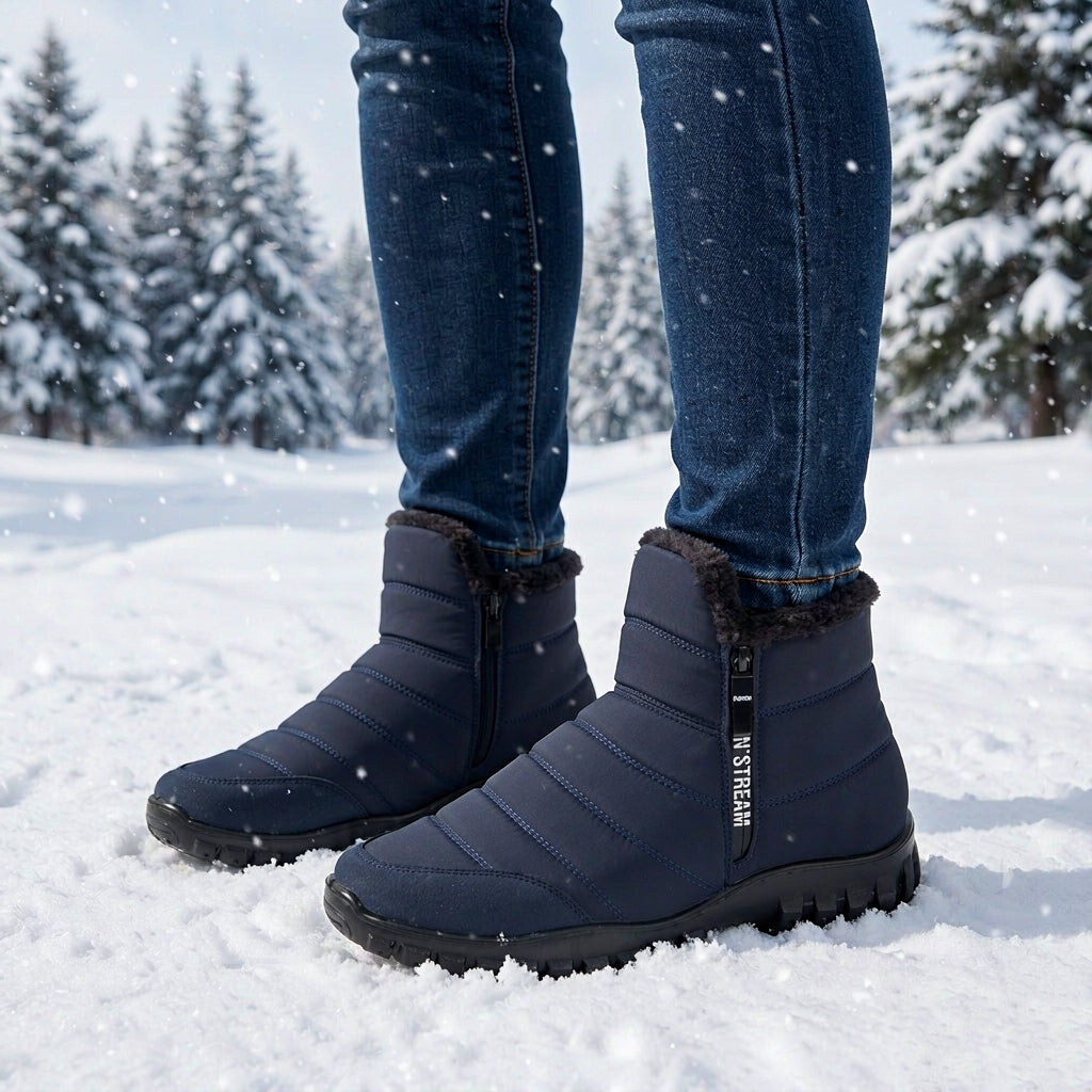 ⏰Limited Time Sale 70% OFF - Men’s Waterproof Winter Boots with Slip-Resistant Traction, Plush Thermal Lining & Easy-Zip Closure — Engineered for All-Day Comfort Throughout the Winter Season
