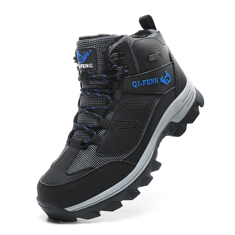 (⏰Limited Time Sale 70% OFF) Men's Orthopedic Hiking Boots - Safe and Comfortable Work Boots - Waterproof, Slip-resistant, Impact-resistant, and Puncture-resistant - Wide Toe, Arch Support, and Ankle Support - Money-back Guarantee if ineffective.