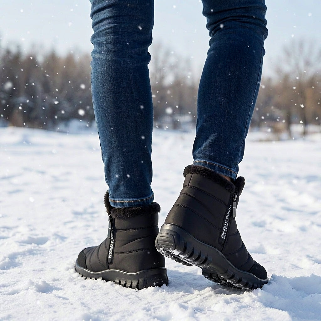 ⏰Limited Time Sale 70% OFF - Men’s Waterproof Winter Boots with Slip-Resistant Traction, Plush Thermal Lining & Easy-Zip Closure — Engineered for All-Day Comfort Throughout the Winter Season