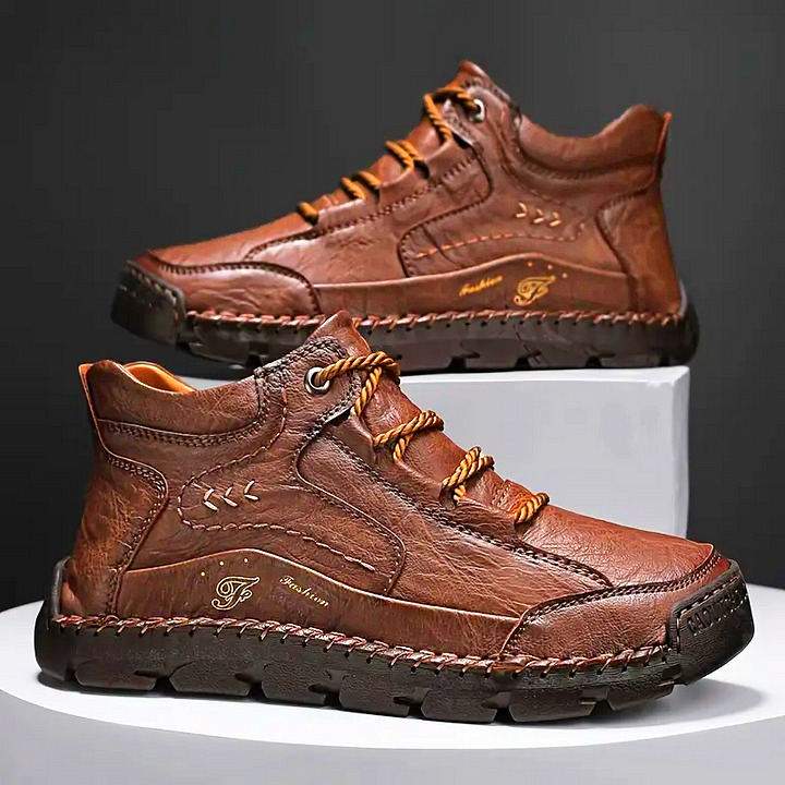 HOT SALE! Trailblazer Men's Waterproof Ultra-Durable Cushioned Leather Boots