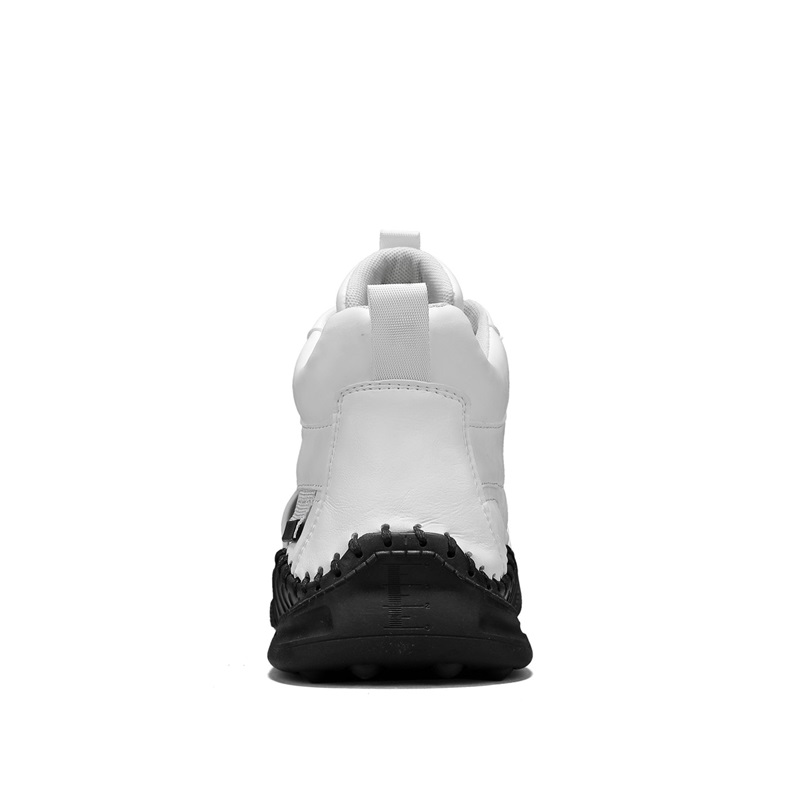 (⏰Limited-Time 70% Discount Promotion) Men's Versatile Casual Handmade Boots - Waterproof, Slip-Resistant, Puncture-Resistant, Fireproof, Arch Support, Wide Toe, Shock Absorption, Outdoor Genuine Leather Boots
