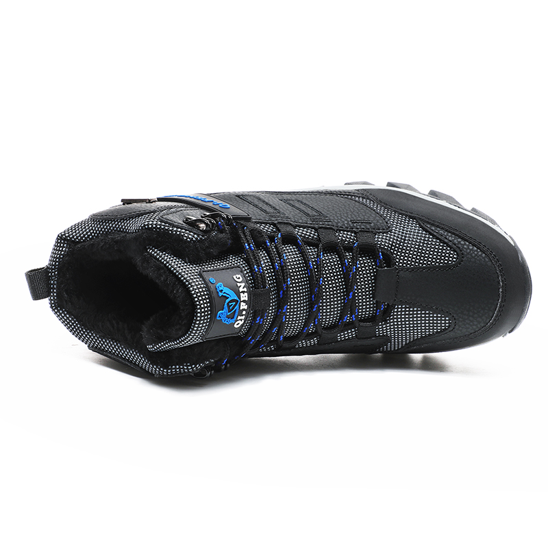 (⏰Limited Time Sale 70% OFF) Men's Orthopedic Hiking Boots - Safe and Comfortable Work Boots - Waterproof, Slip-resistant, Impact-resistant, and Puncture-resistant - Wide Toe, Arch Support, and Ankle Support - Money-back Guarantee if ineffective.