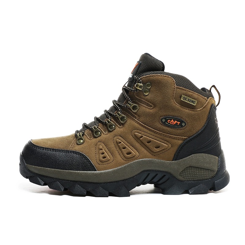 🔥🚀 Hot Sale! Limited Stock! 🌟👟💥Men's Mountaineering Orthopedic Ankle Support Hiking Boots Waterproof Non-Slip Wide Toe Tactical Boots (Durability Upgrade)