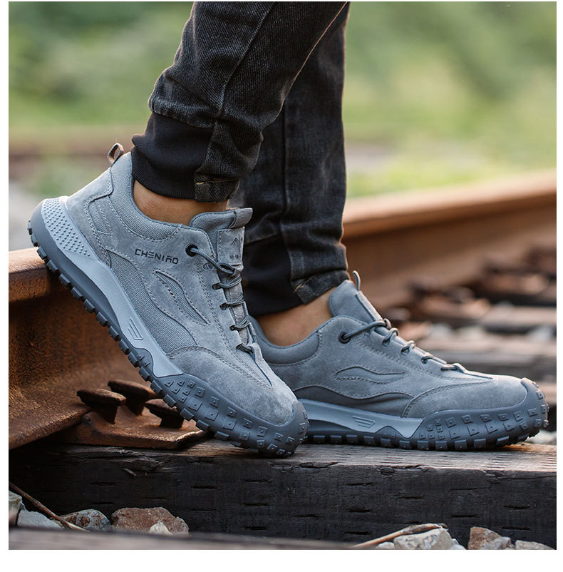 (⏰LAST DAY-70% OFF🛒)Anti-smashing, anti-piercing, insulating, breathable and wear- Reinforced Lightweight Safety Shoes