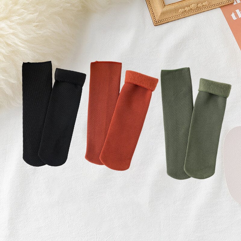 🔥Winter Hot Sales-- Winter Soft Plush Floor Socks