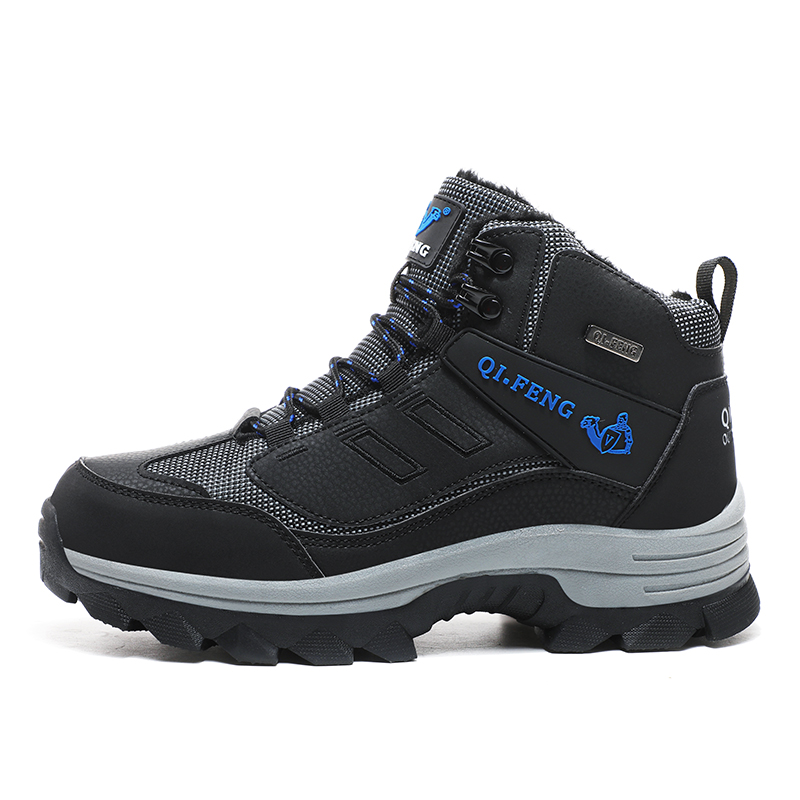 (⏰Limited Time Sale 70% OFF) Men's Orthopedic Hiking Boots - Safe and Comfortable Work Boots - Waterproof, Slip-resistant, Impact-resistant, and Puncture-resistant - Wide Toe, Arch Support, and Ankle Support - Money-back Guarantee if ineffective.