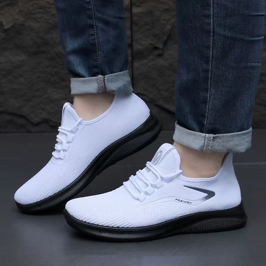 ⏰LAST DAY - 50% OFF🛒Ultra Comfortable knitted fabric shoes, Lightweight Casual Walking Sneakers