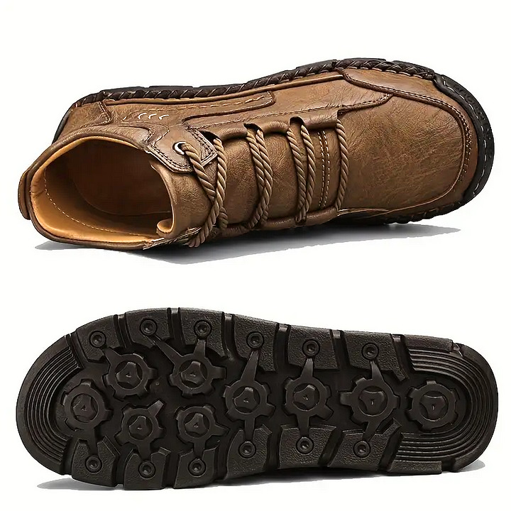 HOT SALE! Trailblazer Men's Waterproof Ultra-Durable Cushioned Leather Boots