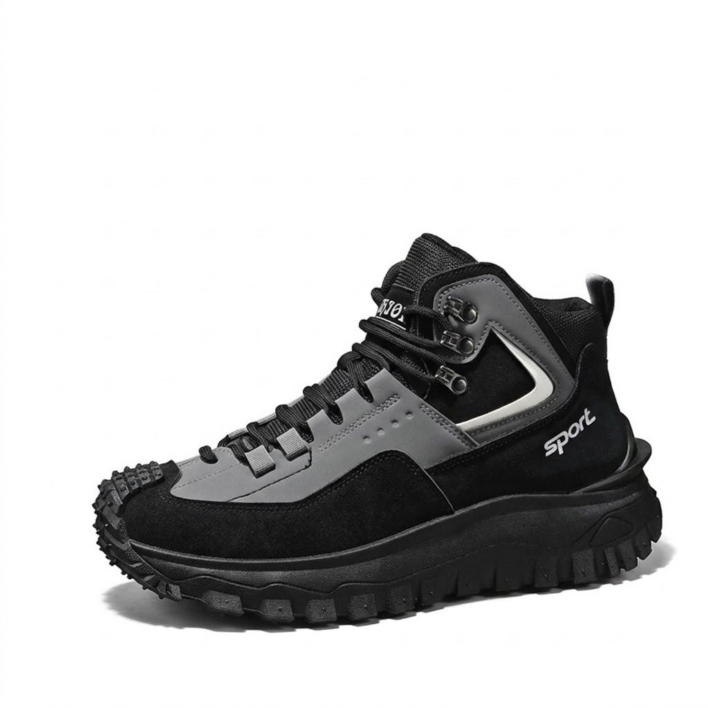 (🔥70% OFF — While Supplies Last⏰️)Men’s Heavy-Duty Waterproof Tactical Hiking Boots — Indestructible Anti-Smash & Puncture Proof, Wide Toe Box Orthopedic Comfort