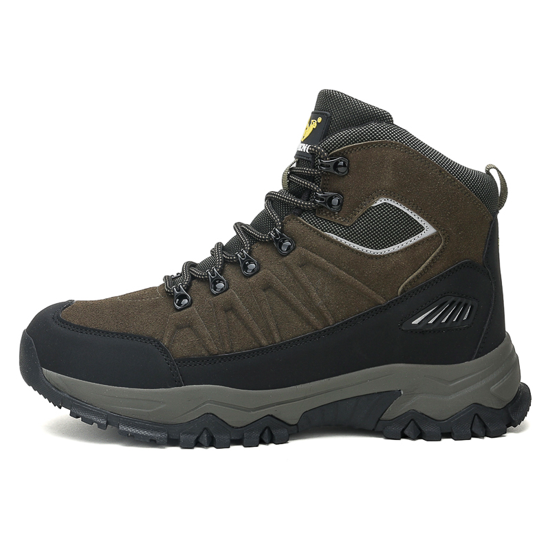 (🔥Limited-Time 70% OFF) Men's Warm Orthopedic Hiking Boots - Safe and Comfortable Warm Work Boots - Waterproof, Slip-Resistant, Lmpact-Resistant, Puncture-Resistant - Wide Toe Box, Arch support, Ankle Support