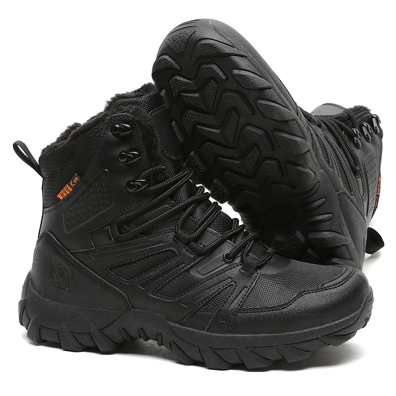 (⏰Limited Time Sale 70% OFF) Men's Protective Hiking Boots - Safe and Comfortable Work Boots - Waterproof, Slip-resistant, Impact-resistant, Puncture-resistant - Wide Toe, Arch Support, Ankle Support - Money-back Guarantee if Ineffective
