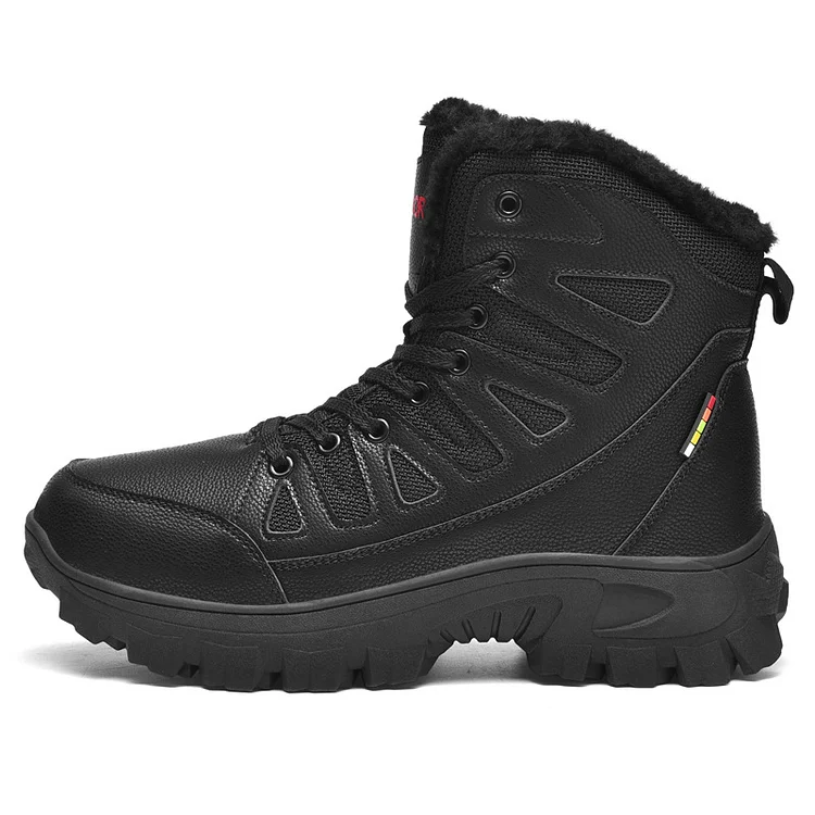 (⏰Clearance Sale - 70% OFF🔥)CushyGait Men Waterproof Anti-Sprain Hiking Boots Anti-Puncture Work Boots Motorcycle Boots
