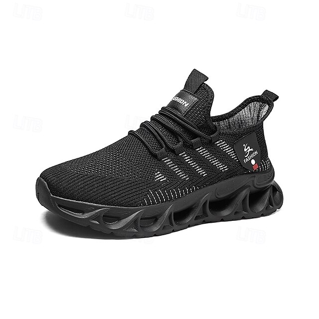 Men's Performance Sneakers, Lightweight Breathable Mesh in Electric Blue, Sporty Outdoor Shoes