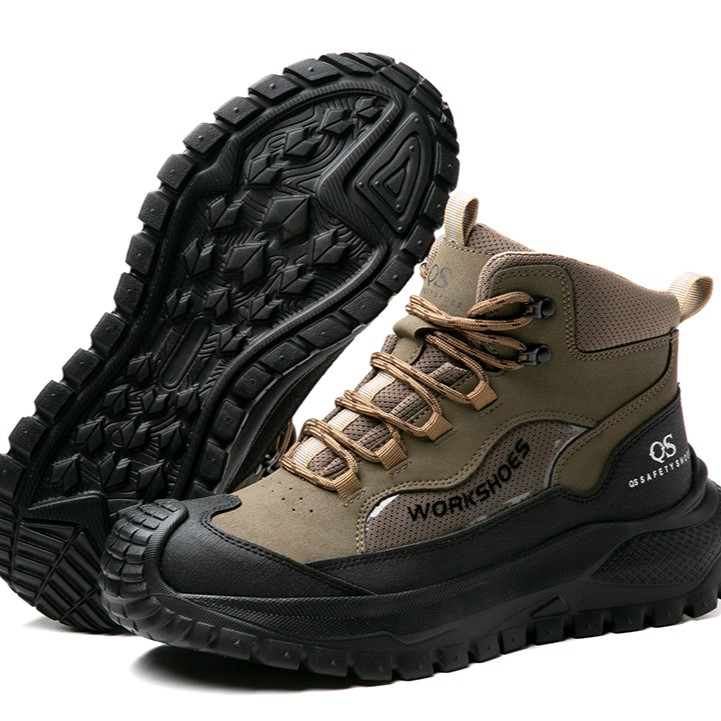 5-Guard Safety Work Boots for Men | Steel Toe | Spark & Puncture Resistant | OSHA Compliant