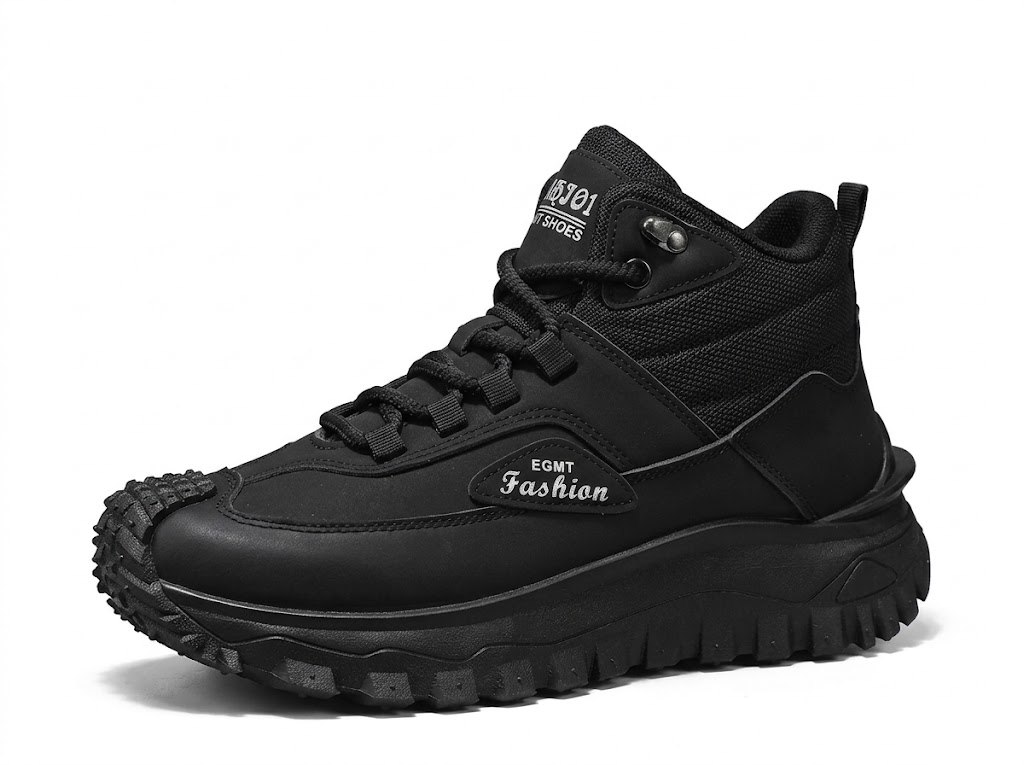 (⏰Limited Time Sale 70% OFF) Men’s Work Hiking Boots – Waterproof, Non-Slip, Puncture and Smash Resistant, Wide Toe, Arch Support – Ideal for Daily Wear and Outdoor Adventures