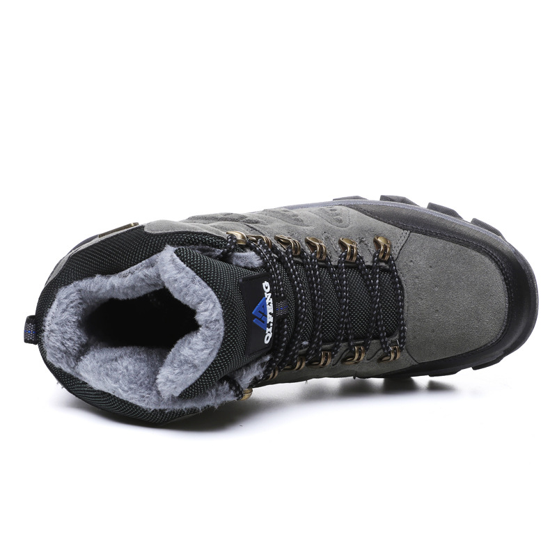 🔥🚀 Hot Sale! Limited Stock! 🌟👟💥Men's Mountaineering Orthopedic Ankle Support Hiking Boots Waterproof Non-Slip Wide Toe Tactical Boots (Durability Upgrade)