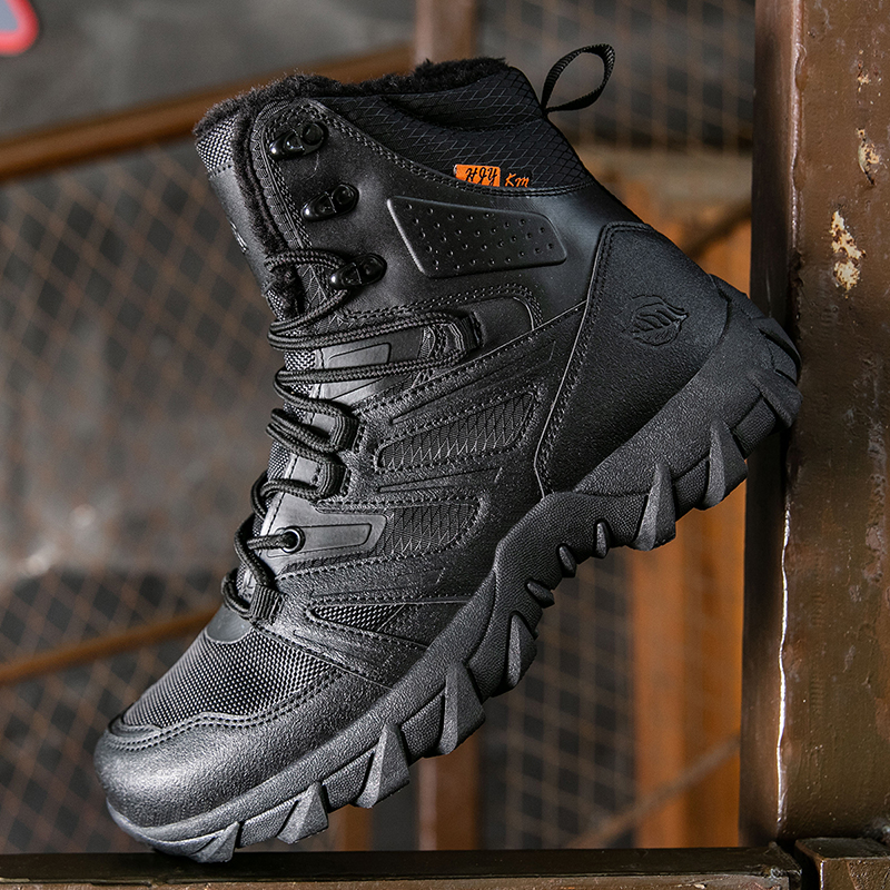 (⏰Limited Time Sale 70% OFF) Men's Protective Hiking Boots - Safe and Comfortable Work Boots - Waterproof, Slip-resistant, Impact-resistant, Puncture-resistant - Wide Toe, Arch Support, Ankle Support - Money-back Guarantee if Ineffective