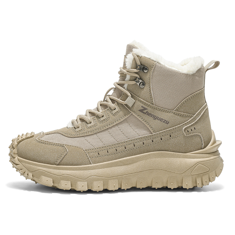 (⏰Limited Time Sale 70% OFF) Men's Outdoor Warm Hiking Boots/Work Boots - Waterproof, Slip-resistant, Puncture-resistant, Impact-resistant; Proper Arch Support and Wide Toe - Suitable for Everyday Wear and Outdoor Adventures