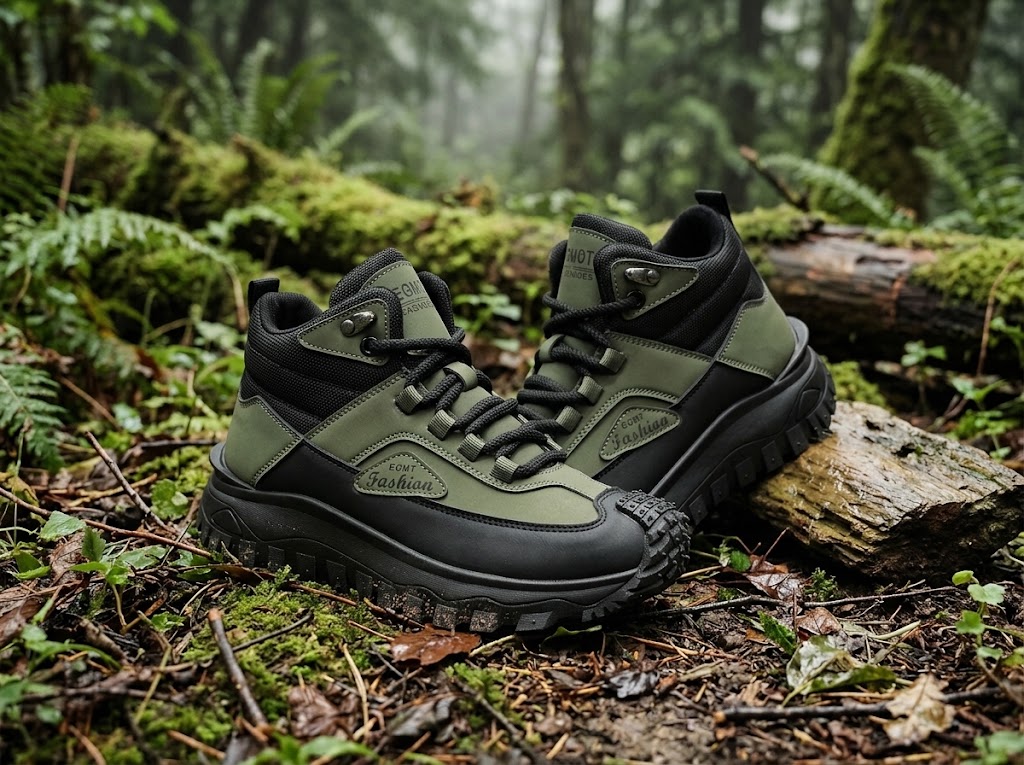 (🔥 2026 BEST DEAL — 70% OFF) 💥Men’s Work Hiking Boots – Waterproof, Non-Slip, Puncture and Smash Resistant, Wide Toe, Arch Support – Ideal for Daily Wear and Outdoor Adventures