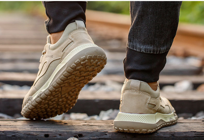 (⏰LAST DAY-70% OFF🛒)Anti-smashing, anti-piercing, insulating, breathable and wear- Reinforced Lightweight Safety Shoes