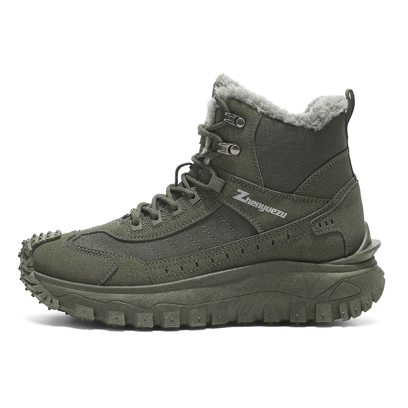 (⏰Limited Time Sale 70% OFF) Men's Outdoor Warm Hiking Boots/Work Boots - Waterproof, Slip-resistant, Puncture-resistant, Impact-resistant; Proper Arch Support and Wide Toe - Suitable for Everyday Wear and Outdoor Adventures