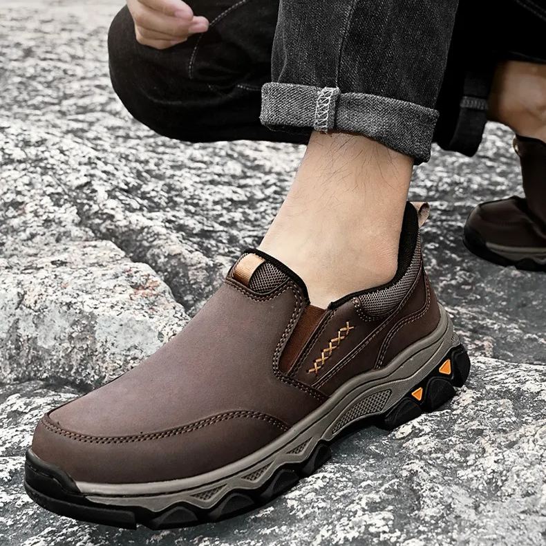 ⏰Last Day! 45% OFF  🔥Men's Genuine Leather Outdoor Orthopedic Loafers