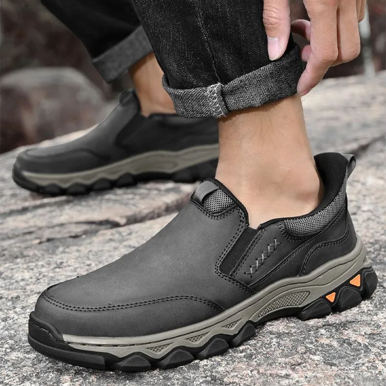 ⏰Last Day! 45% OFF  🔥Men's Genuine Leather Outdoor Orthopedic Loafers