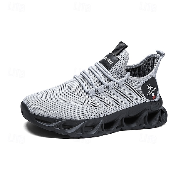 Men's Performance Sneakers, Lightweight Breathable Mesh in Electric Blue, Sporty Outdoor Shoes
