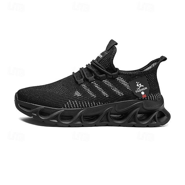 Men's Performance Sneakers, Lightweight Breathable Mesh in Electric Blue, Sporty Outdoor Shoes