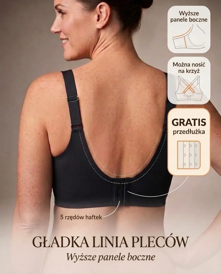 Triumph® 4-częściowy 👑 Nowa Generacja Biustonosz Żelowy z Technologią Jelly ☁️ Bez Fiszbin | Dostępny w Wielu Kolorach