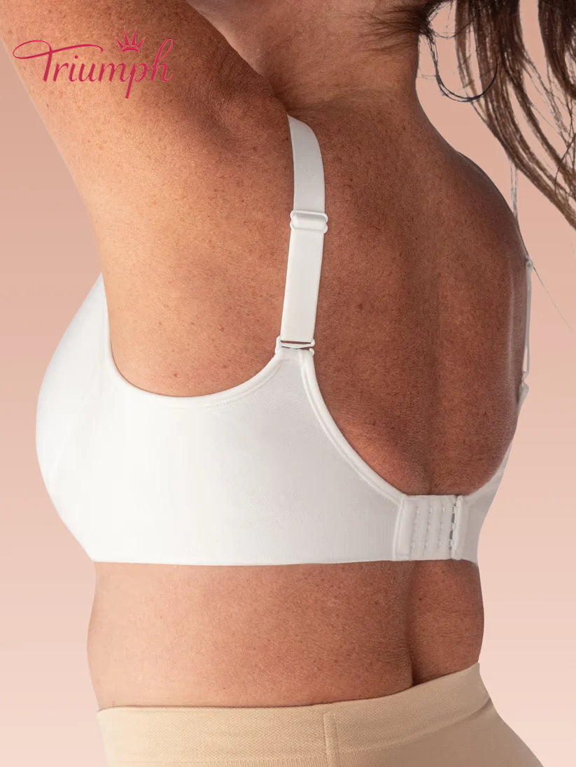 Triumph® 4-częściowy – Nowość 2026 💖 Półmiękki koronkowy biustonosz z haftem | Plus Size [65A–120H]