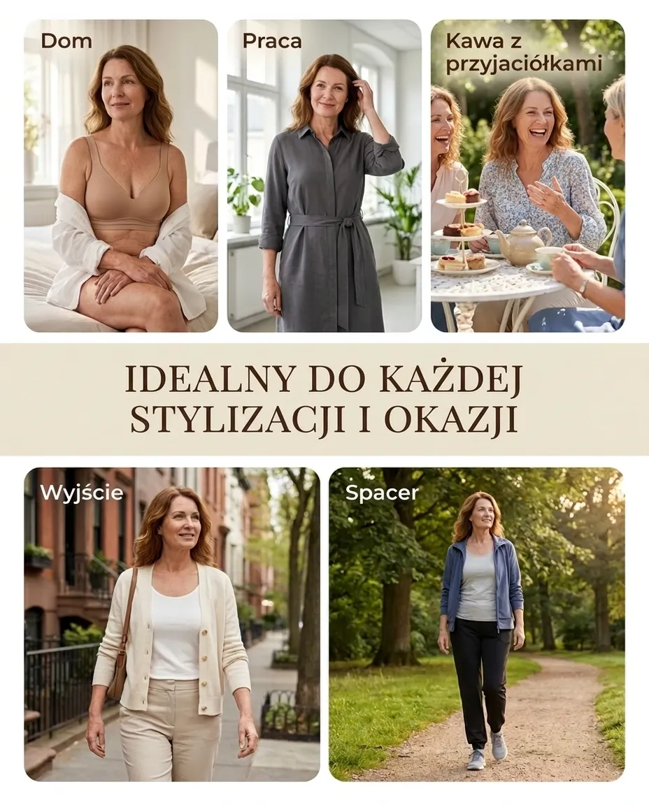 Triumph® 4-częściowy 👑 Nowa Generacja Biustonosz Żelowy z Technologią Jelly ☁️ Bez Fiszbin | Dostępny w Wielu Kolorach