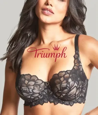 Triumph - 4 sztuki. ✅2025 Sexy Floral Plus Size Bra