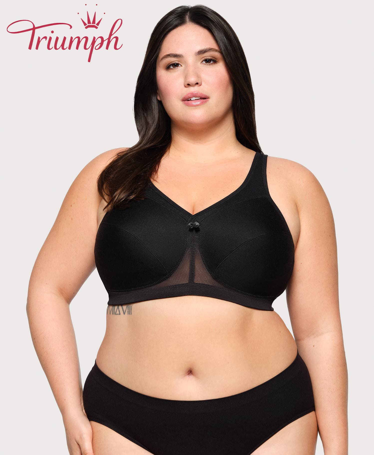 Triumph - 4 szt. ♥ Biustonosz Active Support Plus Size