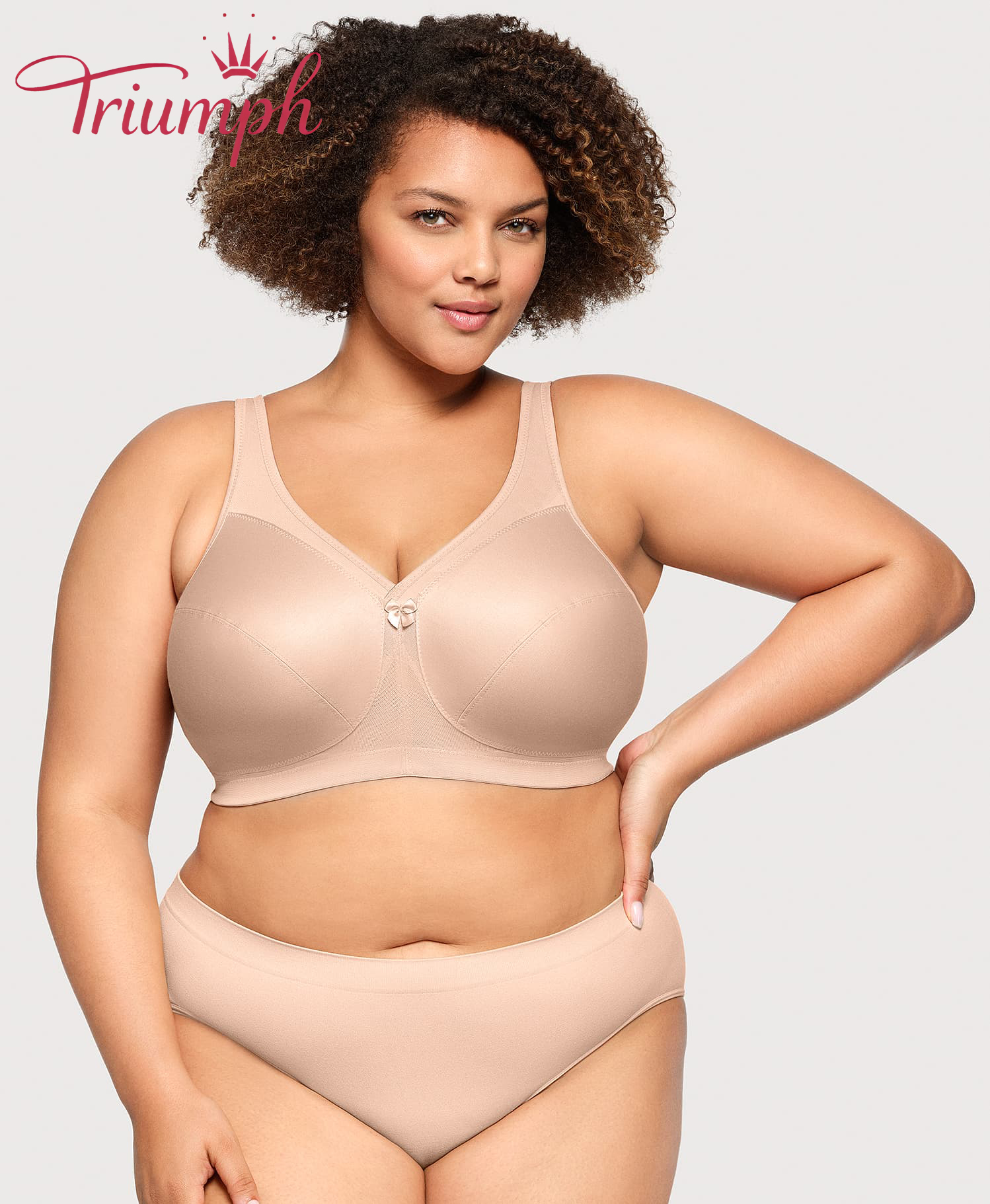 Triumph - 4 szt. ♥ Biustonosz Active Support Plus Size
