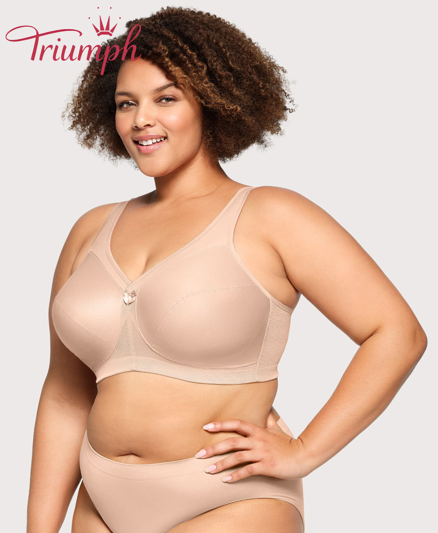 Triumph - 4 szt. ♥ Biustonosz Active Support Plus Size